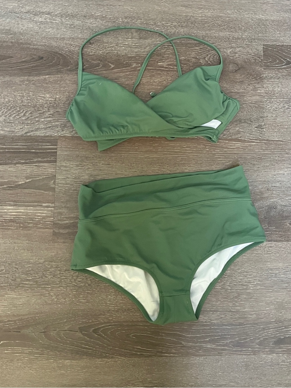 Victoria's Secret PINK Olive Green Bikini size medium